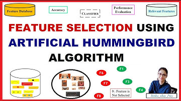 Feature Selection using Artificial Hummingbird Algorithm || Step-By-Step || ~xRay Pixy