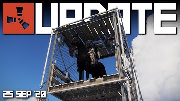 Elevator block and trails Rust | Update 25th September 2020