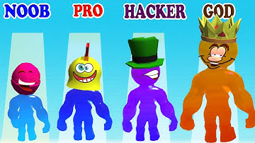 NOOBvsPROvsHACKERvsGOD in Giant Blob vs Blob N Giant - Join & Clash - Which game do you like?