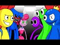 Rainbow friends vs poppy playtime cartoon animation