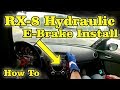 How to install hydrolic ebrake on a rx8