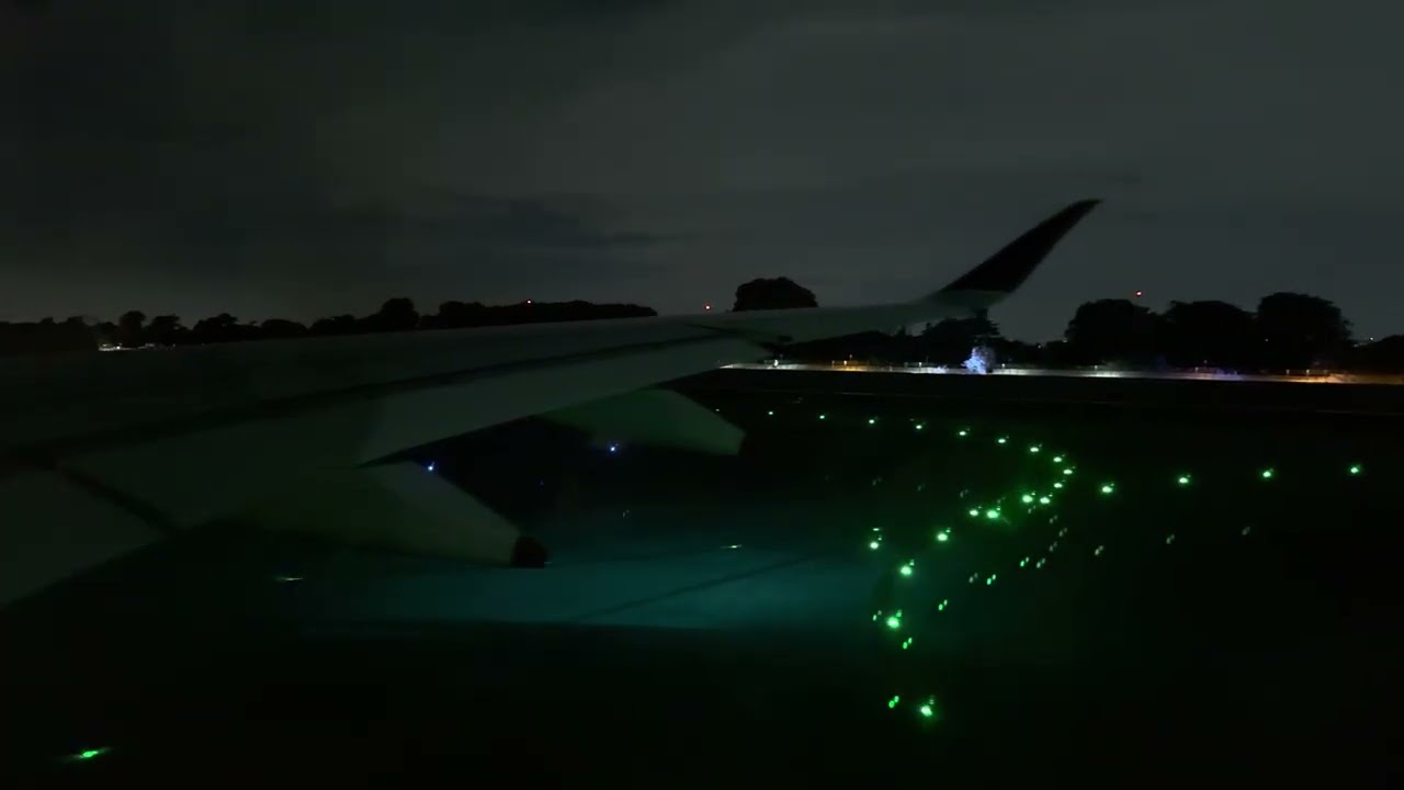 [HDR] Singapore Airlines A350ULR Takeoff Singapore to Newark [SIN/WSSS][9V-SGF]