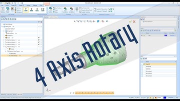 BobCAD CAM V34 | 4 Axis Rotary