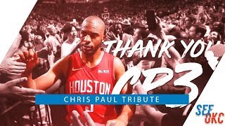 Thunder Highlight: Chris Paul's Tribute from the Houston Rockets