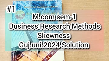 #1 Skewness | Bowley