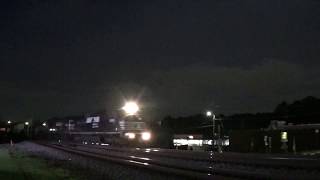 Norfolk Southern 22Q Westbound With Sd60M Austell,Ga 05-26-2018