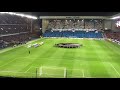 Rangers 0-0 Spartak Moscow Europa League Players Walk Out