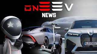 Самокат Bugatti, BMW меняет цвет, Mercedes Vision EQXX, структурная батарея Tesla 4680 | ONE EV NEWS