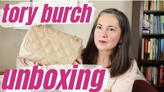 TORY BURCH FLEMING SOFT GLAZED SHOULDER BAG UNBOXING + 500 SUBS THANK YOU 🥰 screenshot 2