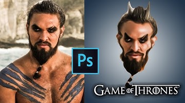 Caricature Tutorial (easy step) Photoshop cc Tutorial