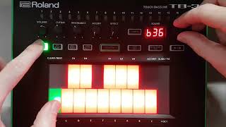 Roland Aira Tb3 - How to Build TECHNO Bassline with Kick Sync (Basic)