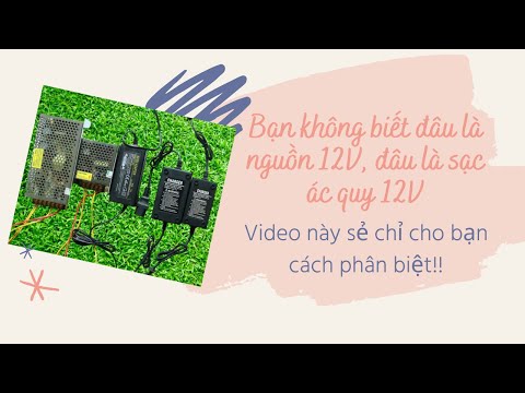 Video: Sự khác biệt giữa pin 6v và 12v là gì?