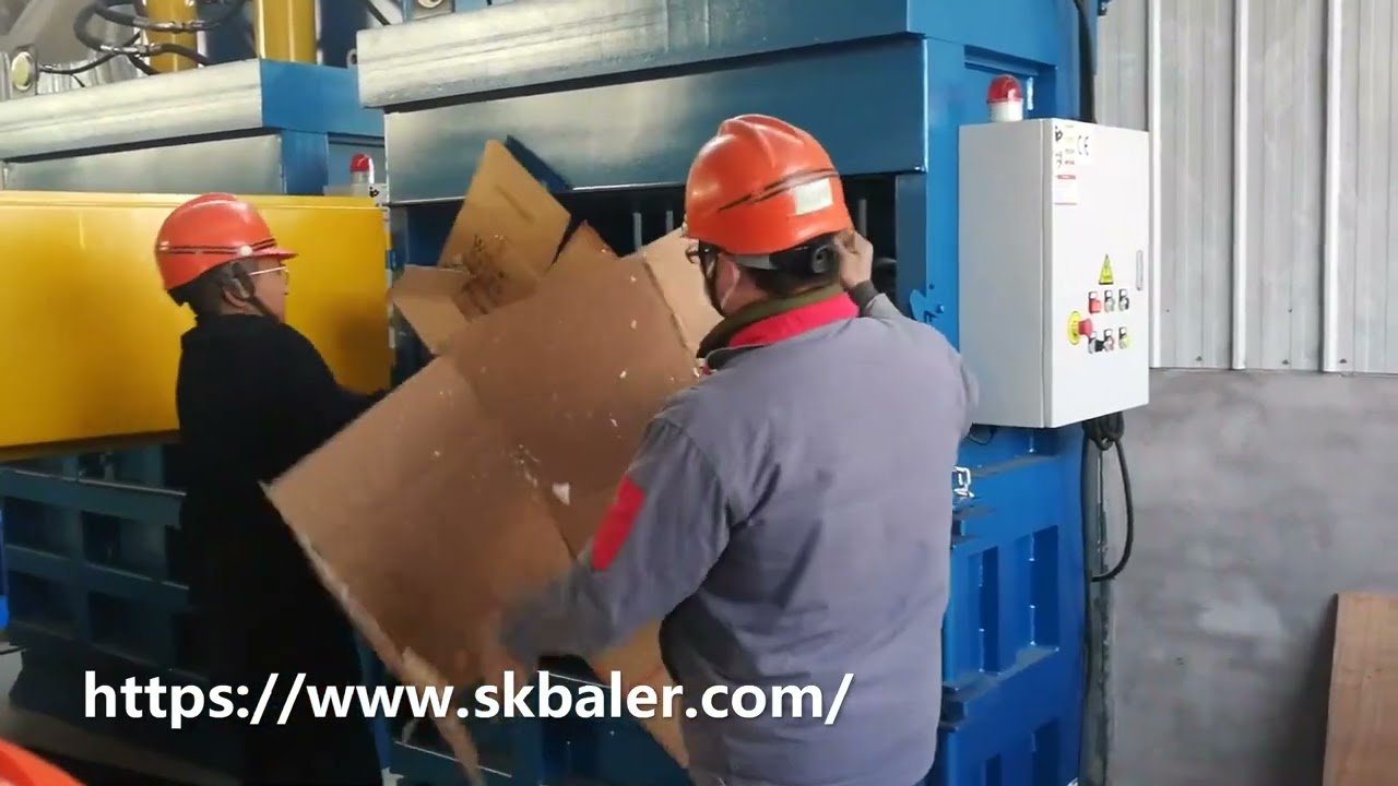 Baler machine made in China, industrial baling machine, manufacturer of baling press machine.