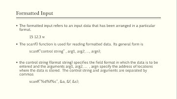 Formatted input and Output in C | Malayalam tutorial