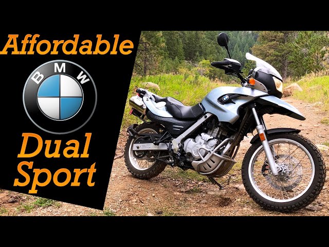 Great Beginner Dual Sport Motorcycle BMW F650GS Off Road Ride Review -  YouTube