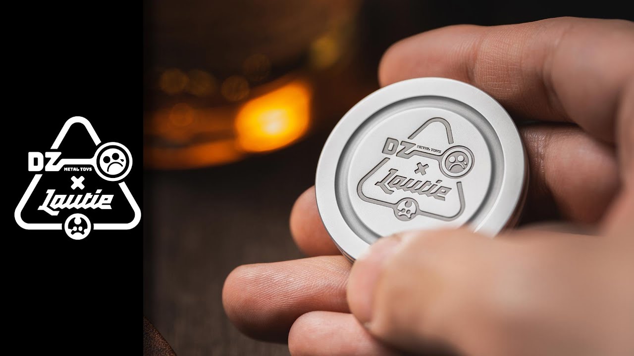 LAUTIE X DZ Co-Branded “Showhand” Pocket Haptic Coin, Fidget Toy