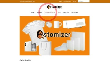 Qstomizer - Setup a customizable product.