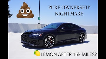 Audi RS5 issues & faults: ownership nightmare