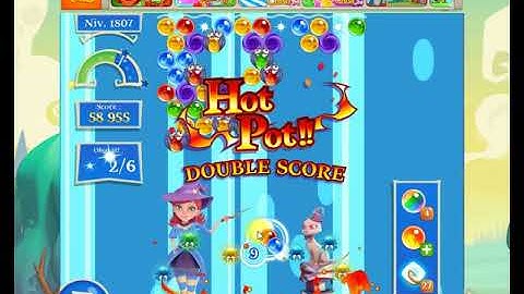Bubble Witch Saga 2-Level 1807