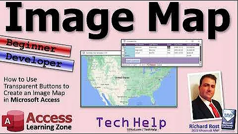 How to Use Transparent Buttons to Create an Image Map in Microsoft Access