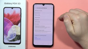 SAMSUNG Galaxy M34 5G: Perform Google Back Up - Back Up Data to Google Drive #galaxym34