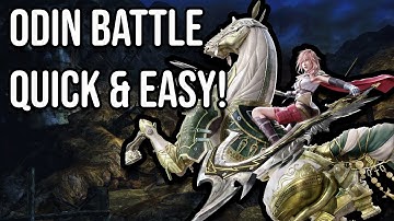 Odin Boss Battle Walkthrough - Quick & Easy! | Final Fantasy XIII