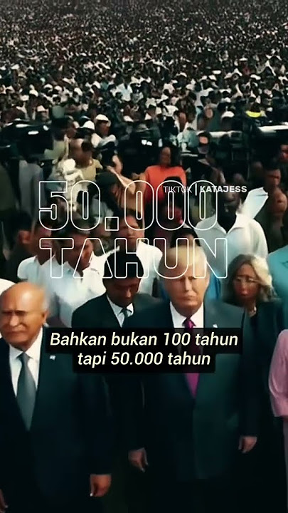Bayangkan, berdiri selama 50.000 tahun, hanya untuk menunggu giliran diadili. #kiamat #padangmahsyar