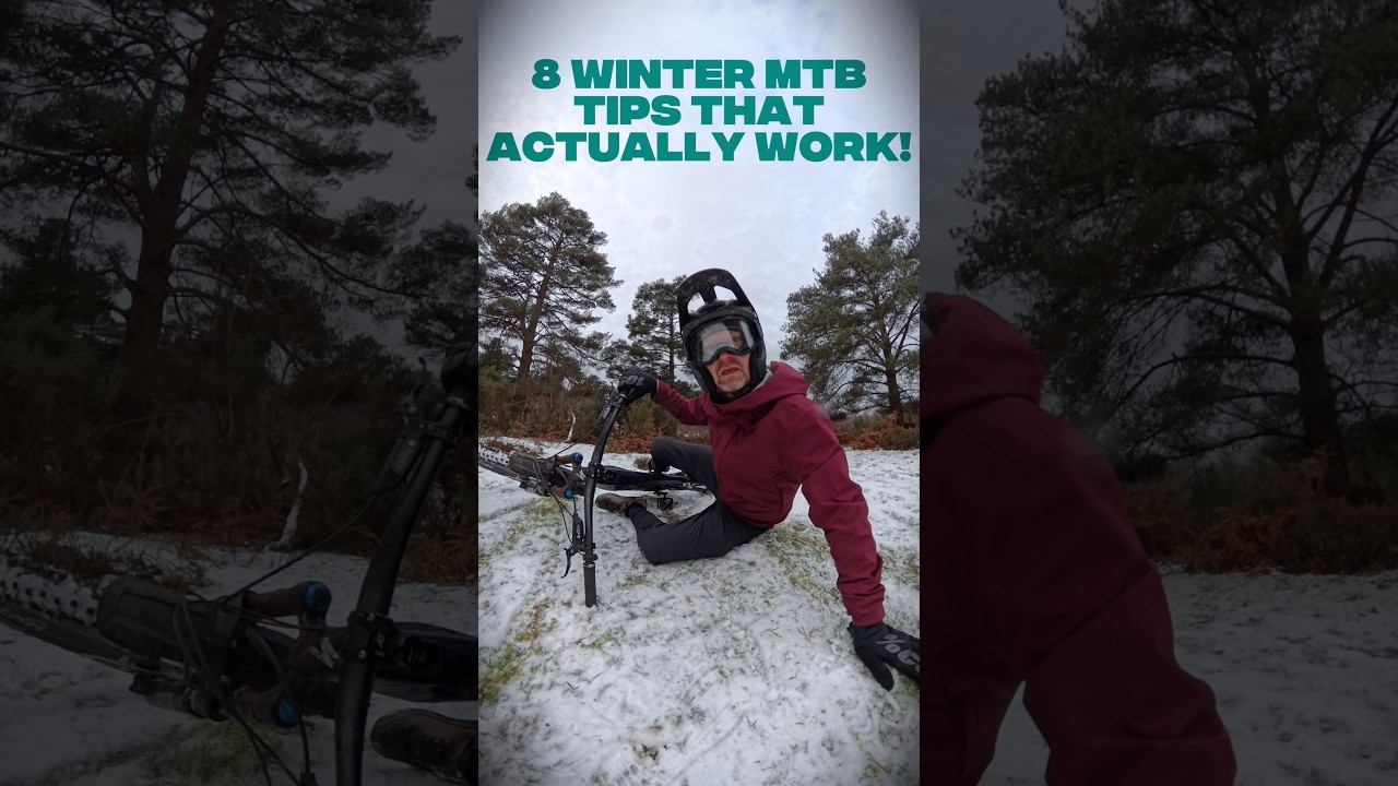 8 winter tips to make mountain biking more fun! #mountainbiking
