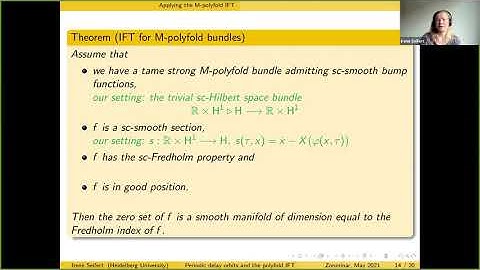 Periodic delay orbits and the polyfold IFT - Irene Seifert