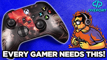 Dyeport Custom modded controller for Xbox Series X - Demo & Review