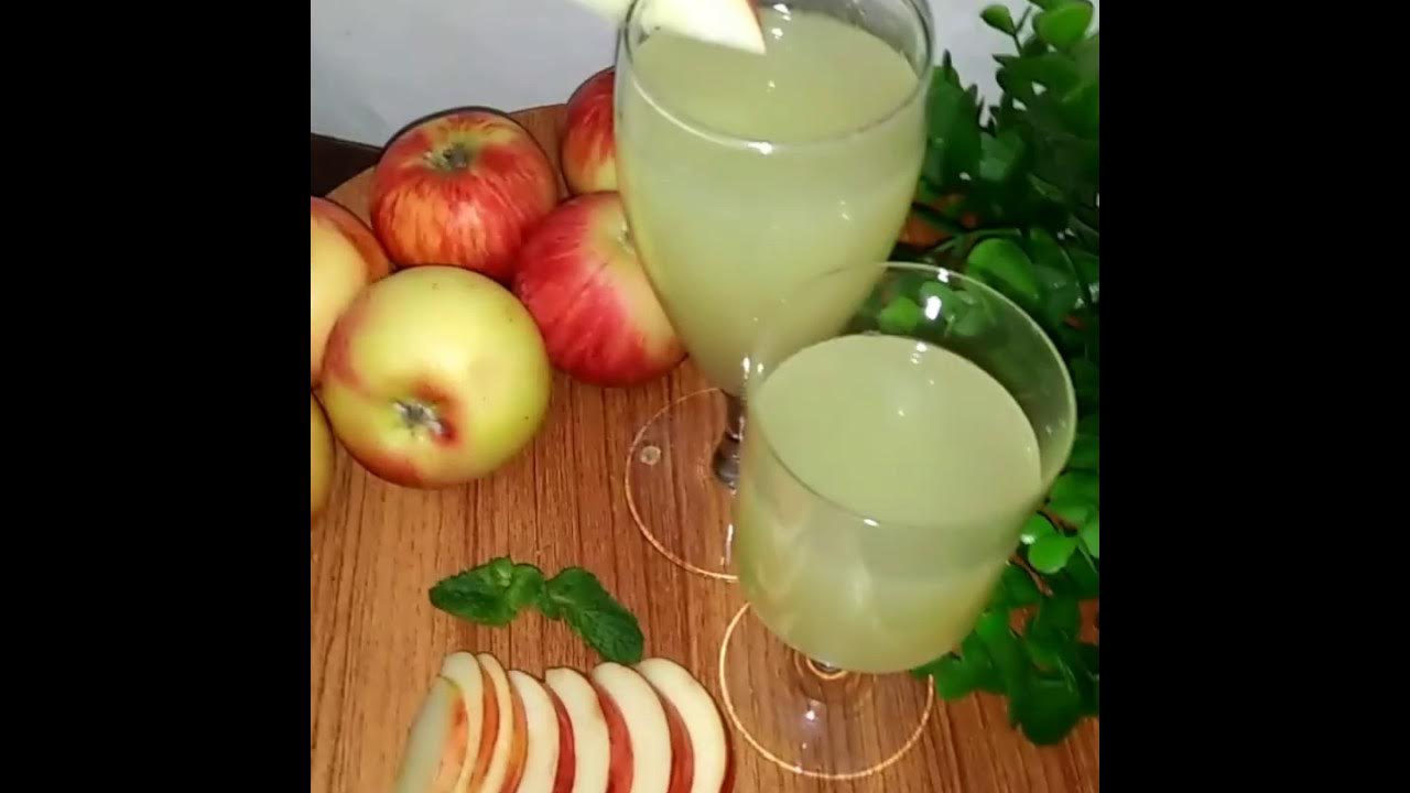 How to make Apple Juice Refreshing drink Bazar k juice jesa by Flavours in Life YouTube