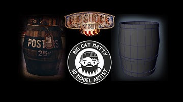 Autodesk Maya 3D Modelling/Modeling Tutorial - Bioshock Infinite Barrel