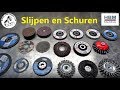 Schuur en slijpmiddelen voor de slijptol!