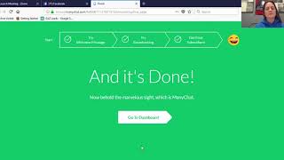 ManyChat - Step 1 - Start ManyChat & Welcome Message