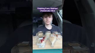 Eating every Walmart cheesecake slice #mukbang #food #fyp #cheesecake #funny #dessert