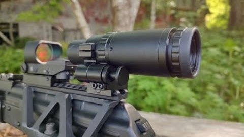 Feyachi Red Dot Magnifier Combo on a AK