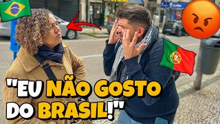PORTUGUÊS se REVOLTA com BRASILEIROS que FALAM MAL do PRÓPRIO PAÍS! 😱