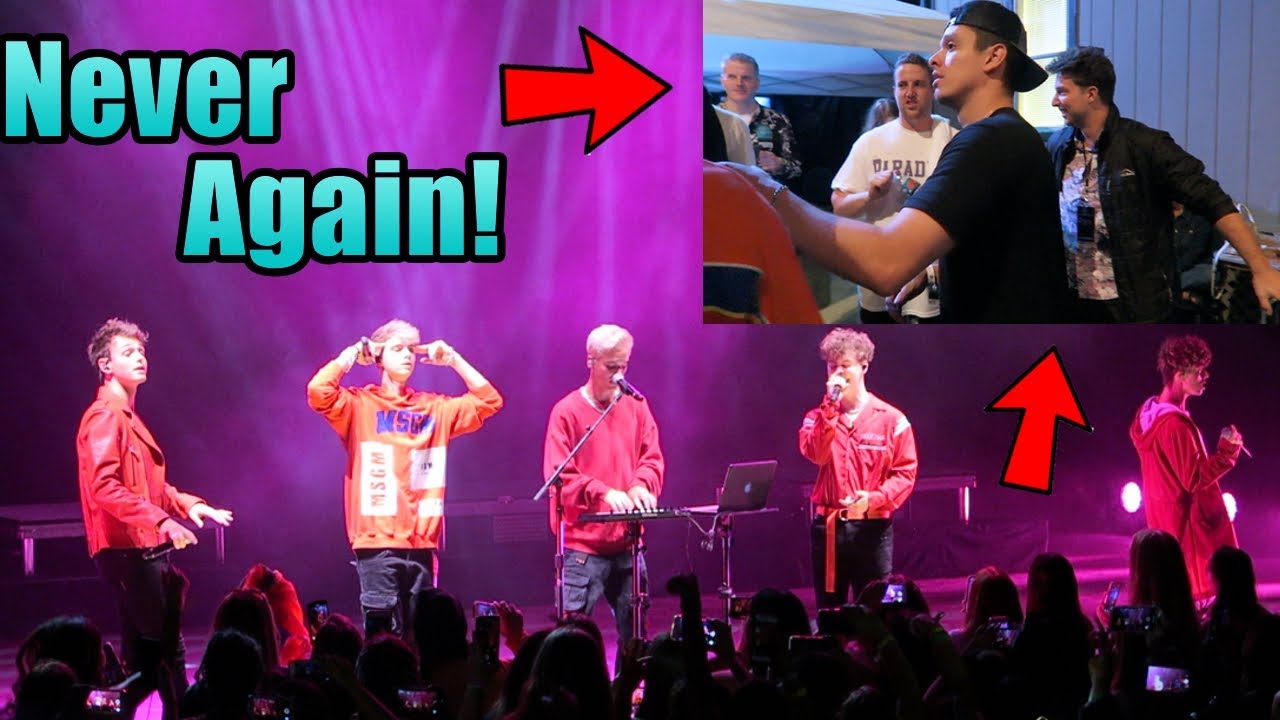 This has never happened.... Why Don't We Concert | Oscar Guerra