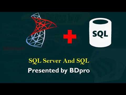 1.0 | sql server | sql server playlist introduction | what is sql and ...