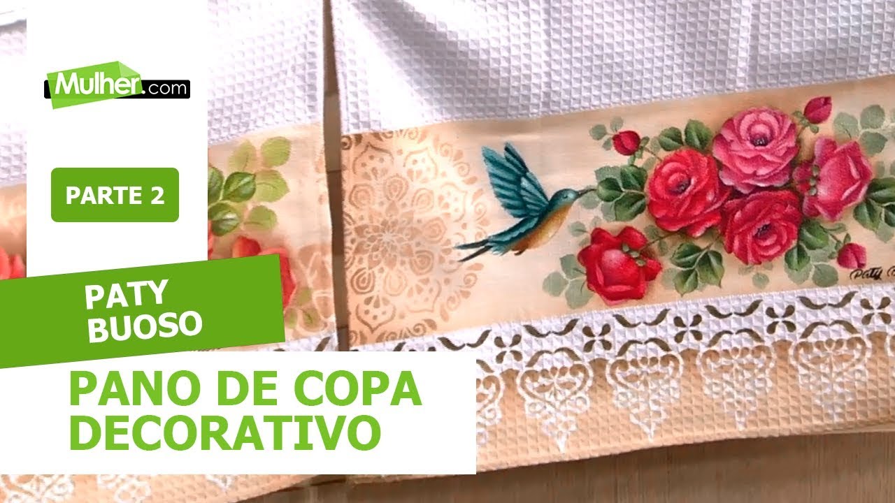Pano de copa decorativo - Paty Buoso - 12/03/2020 P2