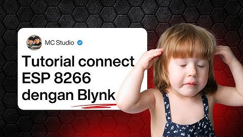 TUTORIAL | Cara control motorobot guna Blynk