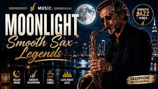 MOONLIGHT - Evening & Night Jazz Sessions - Smooth Sax Legends