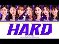 CHUANG ASIA HARD By SHINee Lyrics Color Coded Lyrics 