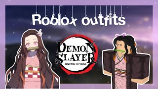 Demon Slayer Roblox Outfits Part 2