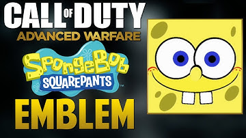 AW Emblems: Spongebob Squarepants (Tutorial/ How To)