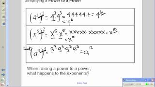 Unit 1 Day 3 - Multiplication Properties of Exponents (Sigle)