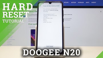 How to Perform Hard Reset in DOOGEE N20 - Wipe Data / Remove Files & Settings