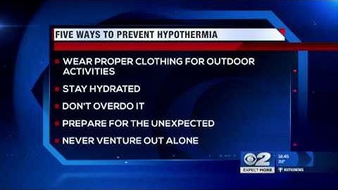 Five ways to prevent hypothermia this winter