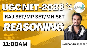 11:00 AM- UGC NET/MP-SET/Raj-SET 2023 |   UGC NET Class 2023 | Raj SET Exam 2023 | NET Exam 2023