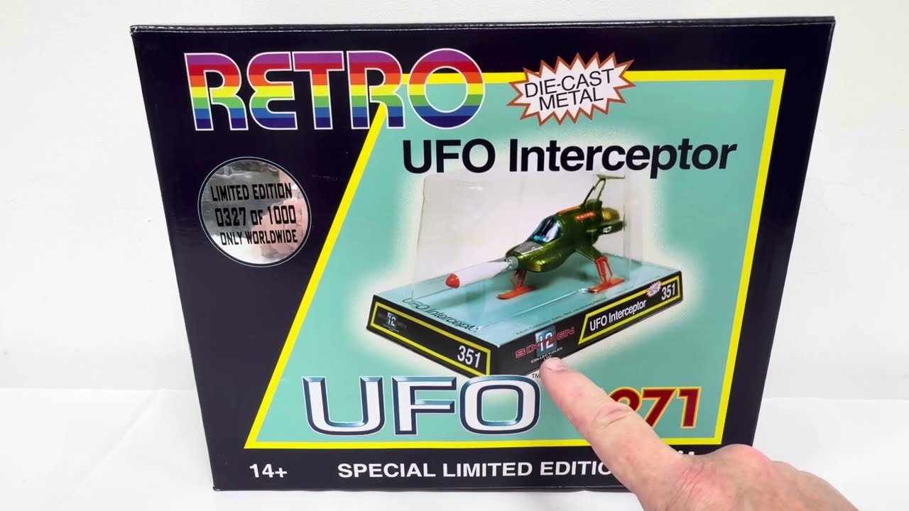 Sixteen 12 2020 Gerry Andersons Retro - UFO Interceptor Diecast